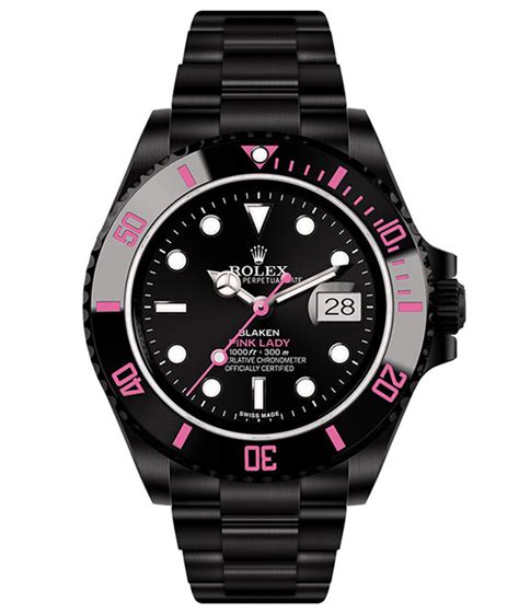 rolex pink lady blaken singapore|Submariner Date Pink Lady .